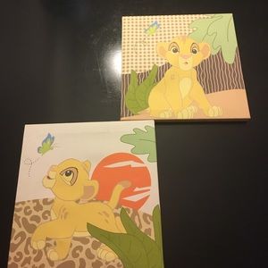 Lion king canvas