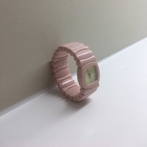 Cute dusty pink watch