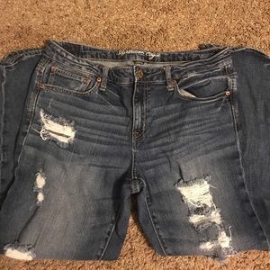 American Eagle slouchy style jeans