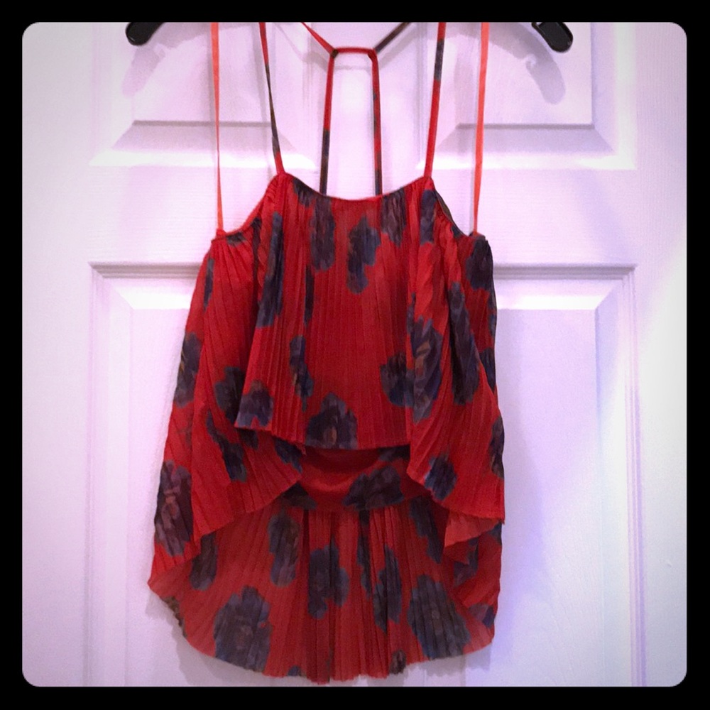 Floral crop top