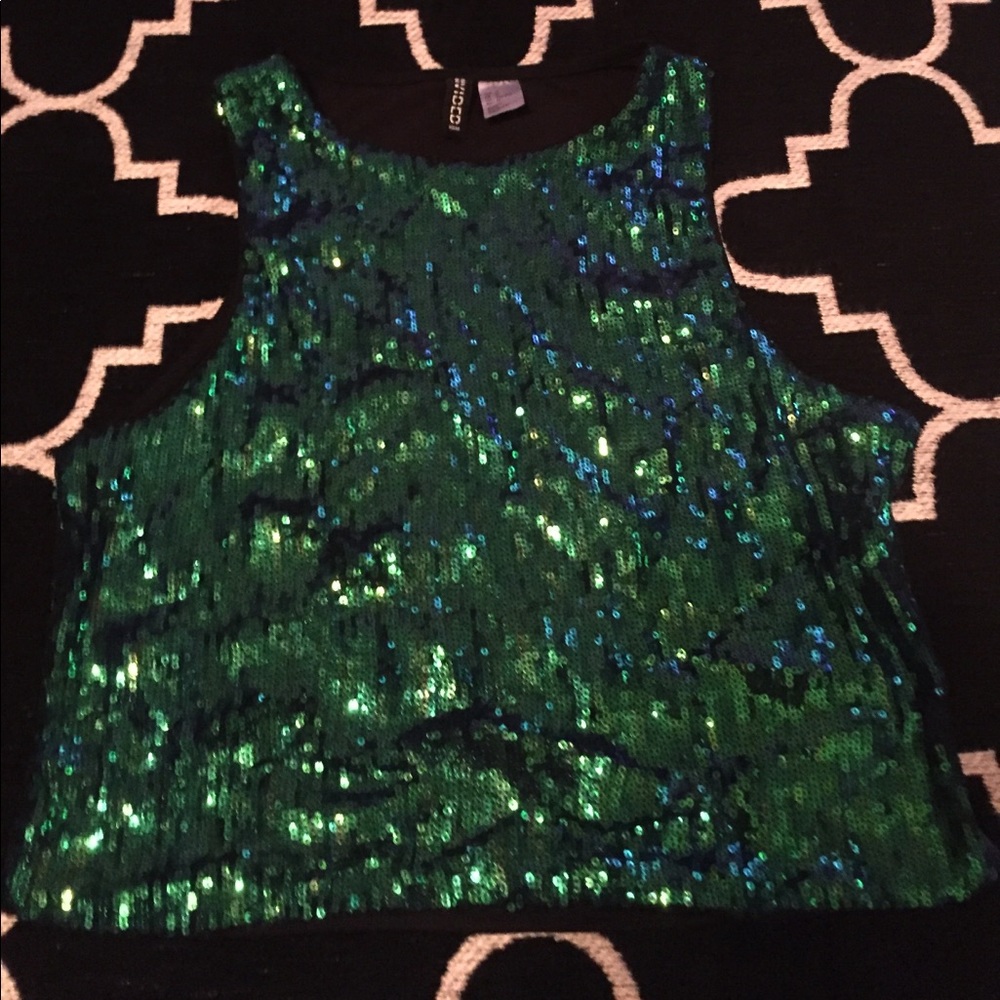Sequin Mermaid top