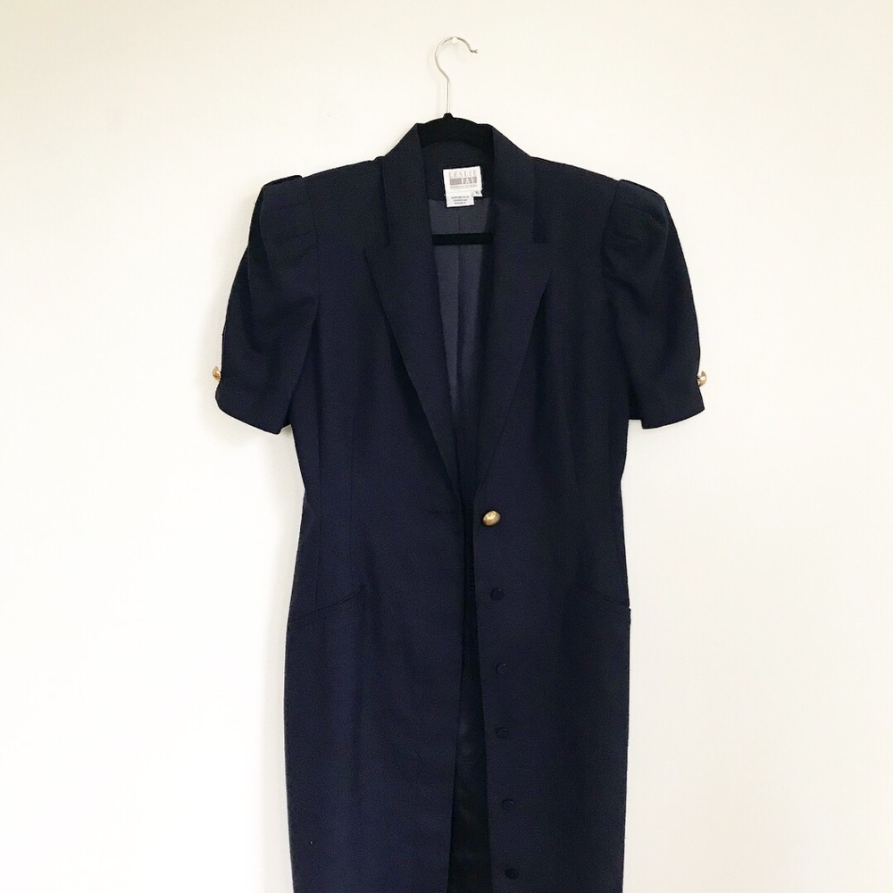 1970’s Leslie Fay Dress/Overcoat