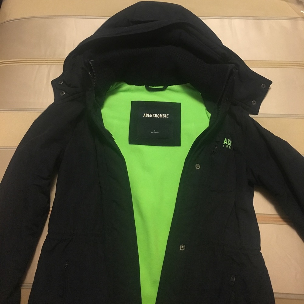 Dark Blue Abercrombie Jacket