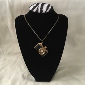 Camera Pendant Necklace