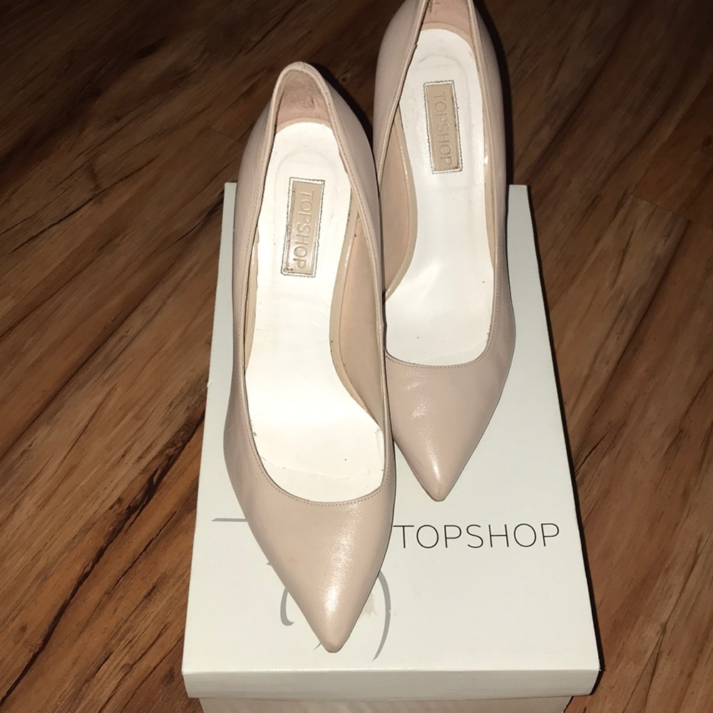 Beige/Nude TopShop Heels