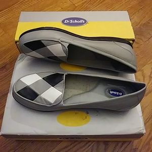 🆕Dr. Scholls color block leather loafers W/box