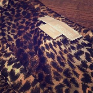 Michael Kors Leopard blouse