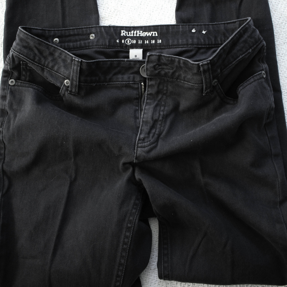 Ruff Hewn black/grey skinny jean