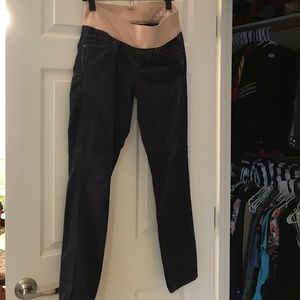 GAP navy maternity corduroy pants