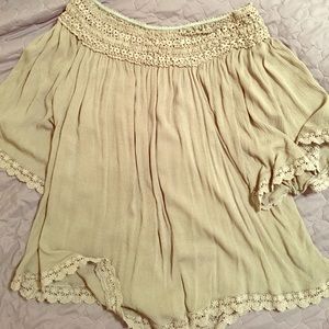 Off the shoulder top