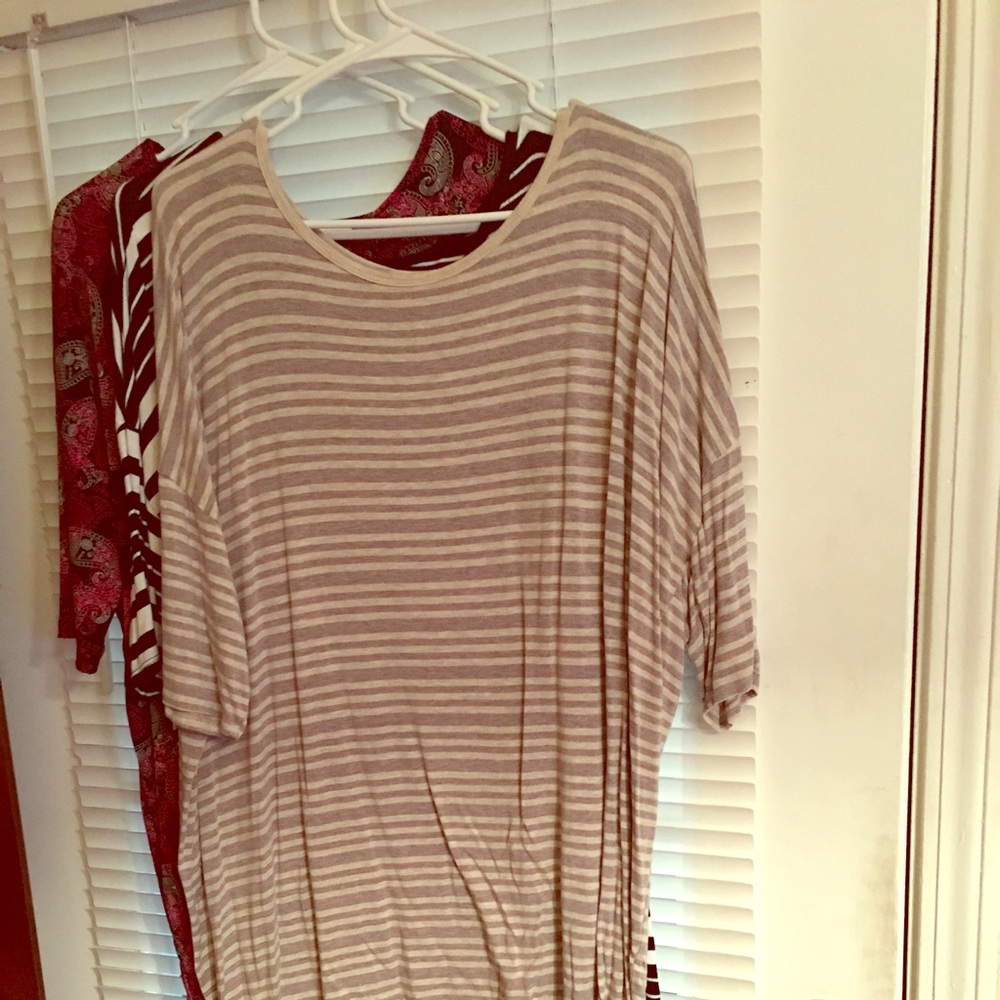 2XL LuLaRoe Tshirt material Irma