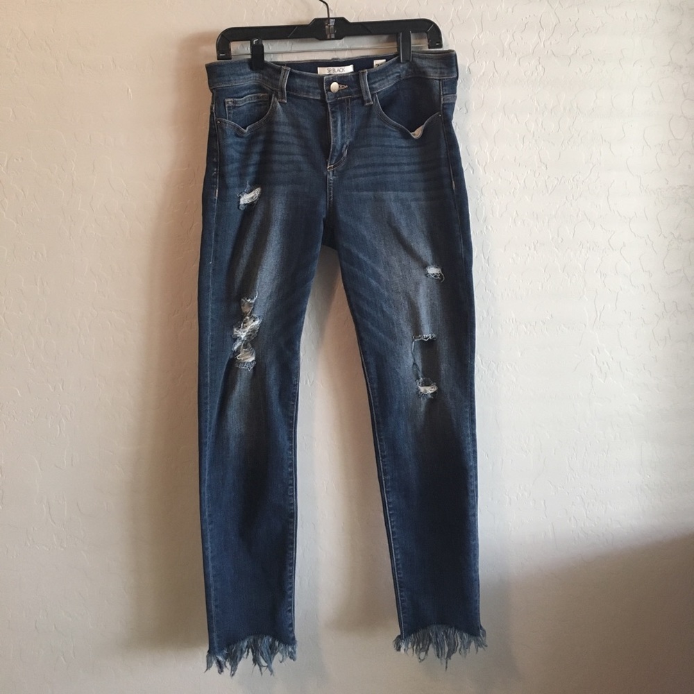 SP Black distressed jeans- Nordstrom