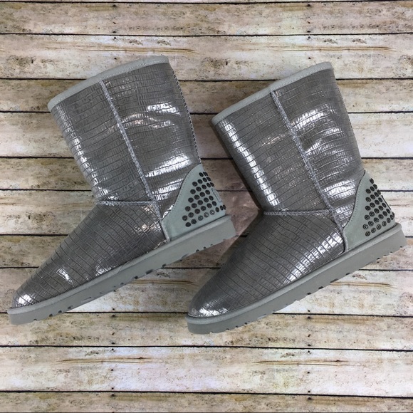 UGG Shoes - UGG Classic Short Lizard Stud Boots