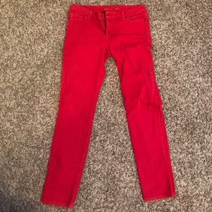 Red Michael Kors Jeans