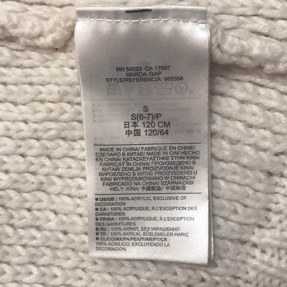 🎈[KIDS]🎈Gap kids shawl cardigan 6-7 - Picture 4 of 4