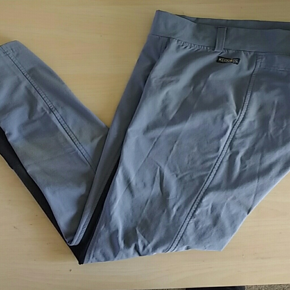 Small Kerrits Leggings (Light Blue/Grey/Black)