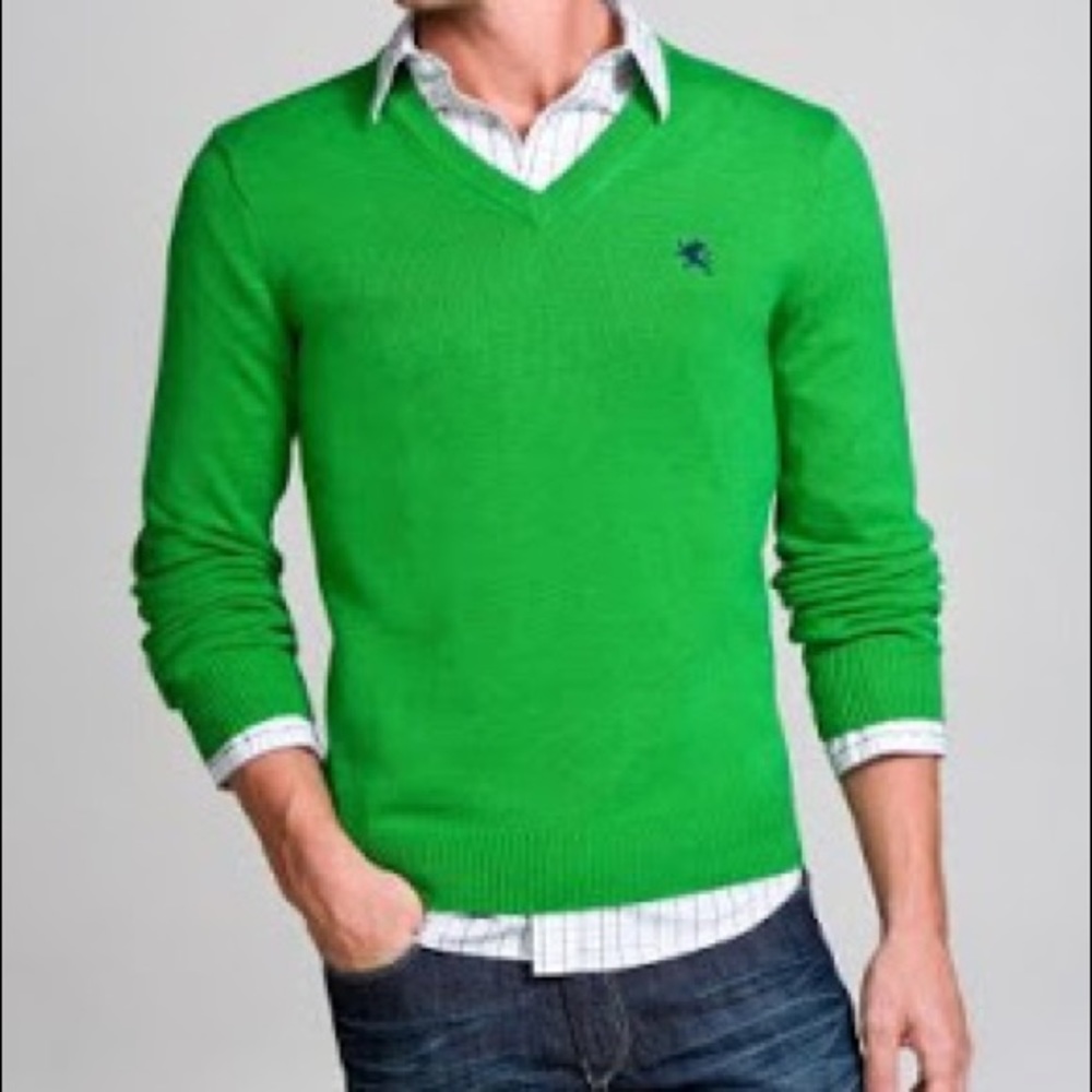 X-Large express green sweater