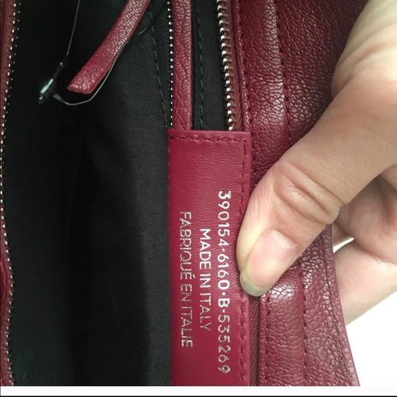 Authentic BALENCIAGA ... maroon or deep red - Picture 3 of 4