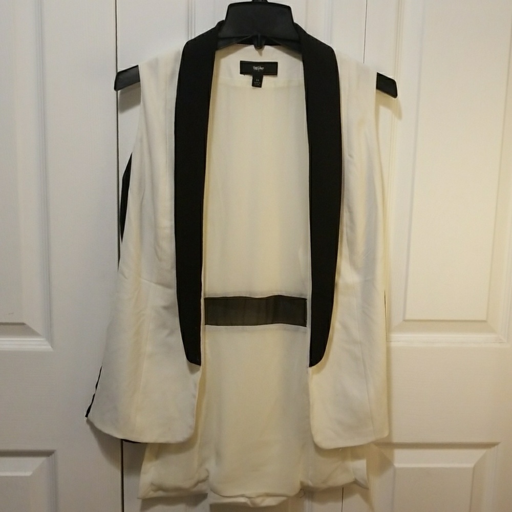 White blazer