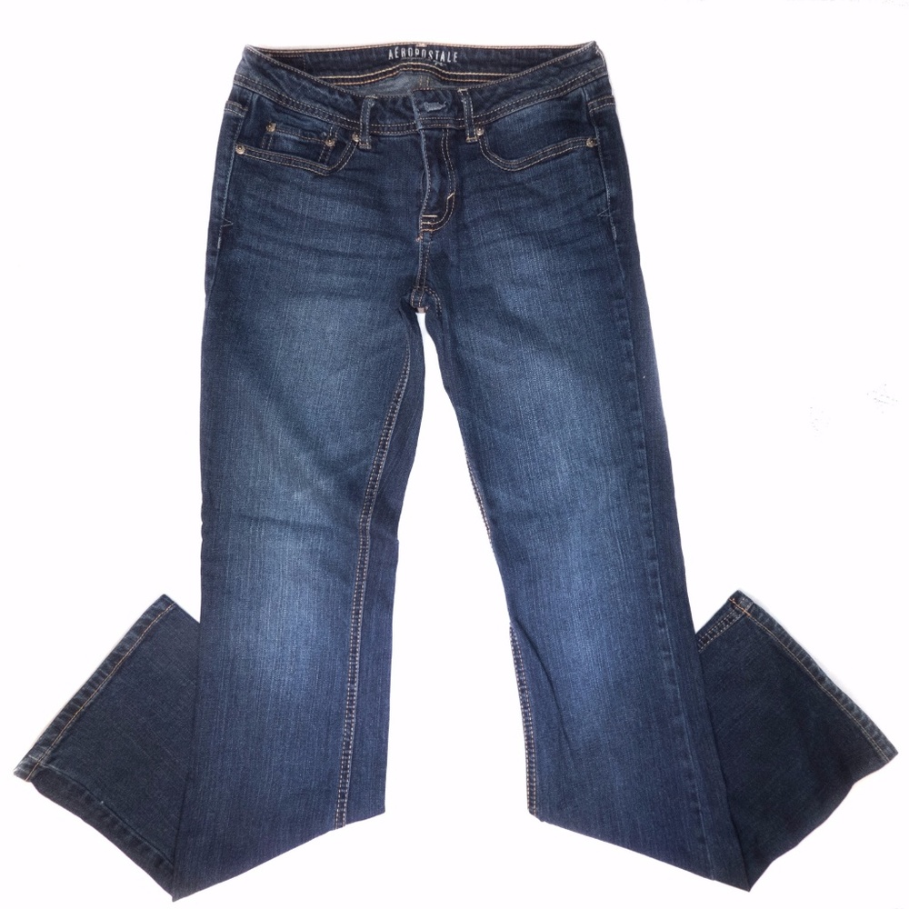 Aeropostale Dark Wash Boot Cut Jeans