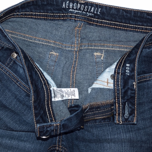Aeropostale Dark Wash Boot Cut Jeans - Picture 3 of 5