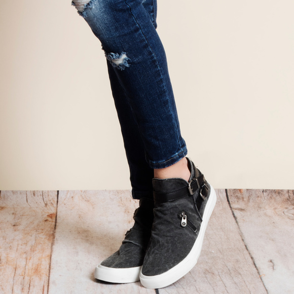 Buckle Sneakers - Picture 2 of 3