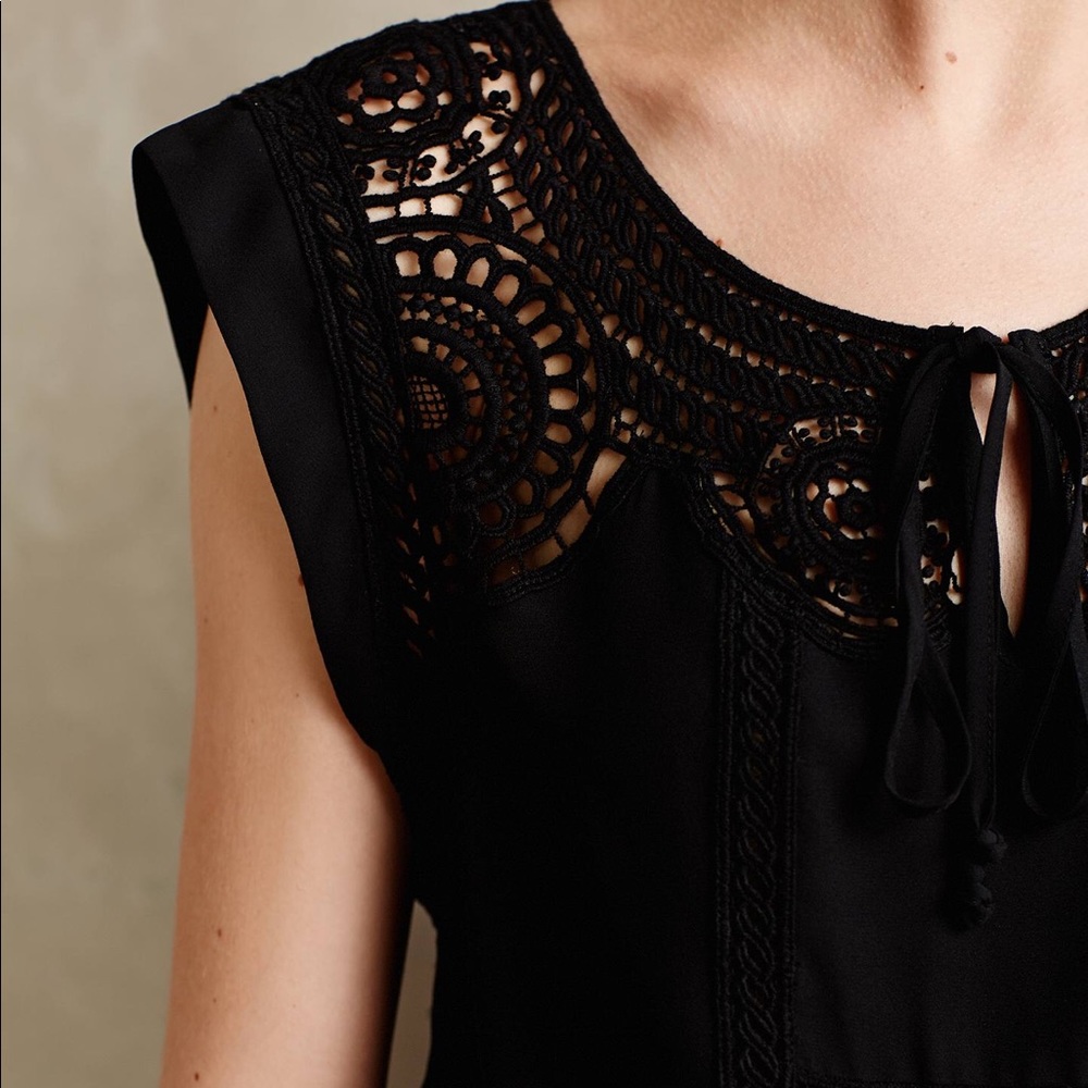 Meadow Rue Lacescroll Blouse Anthropologie