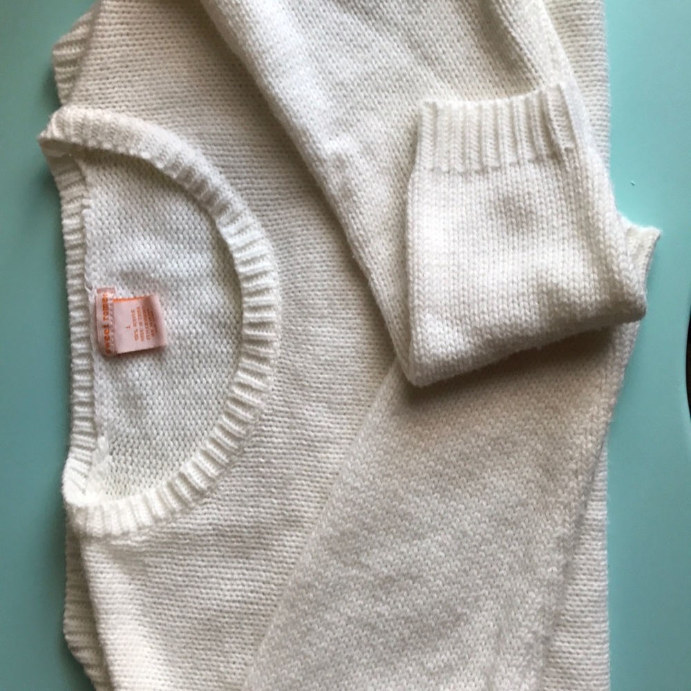 Sweater/jumper beige size large