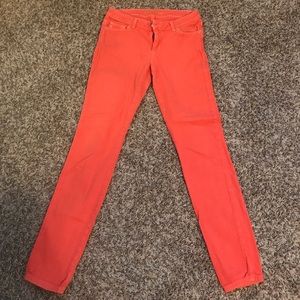 Orange Michael Kors Jeans