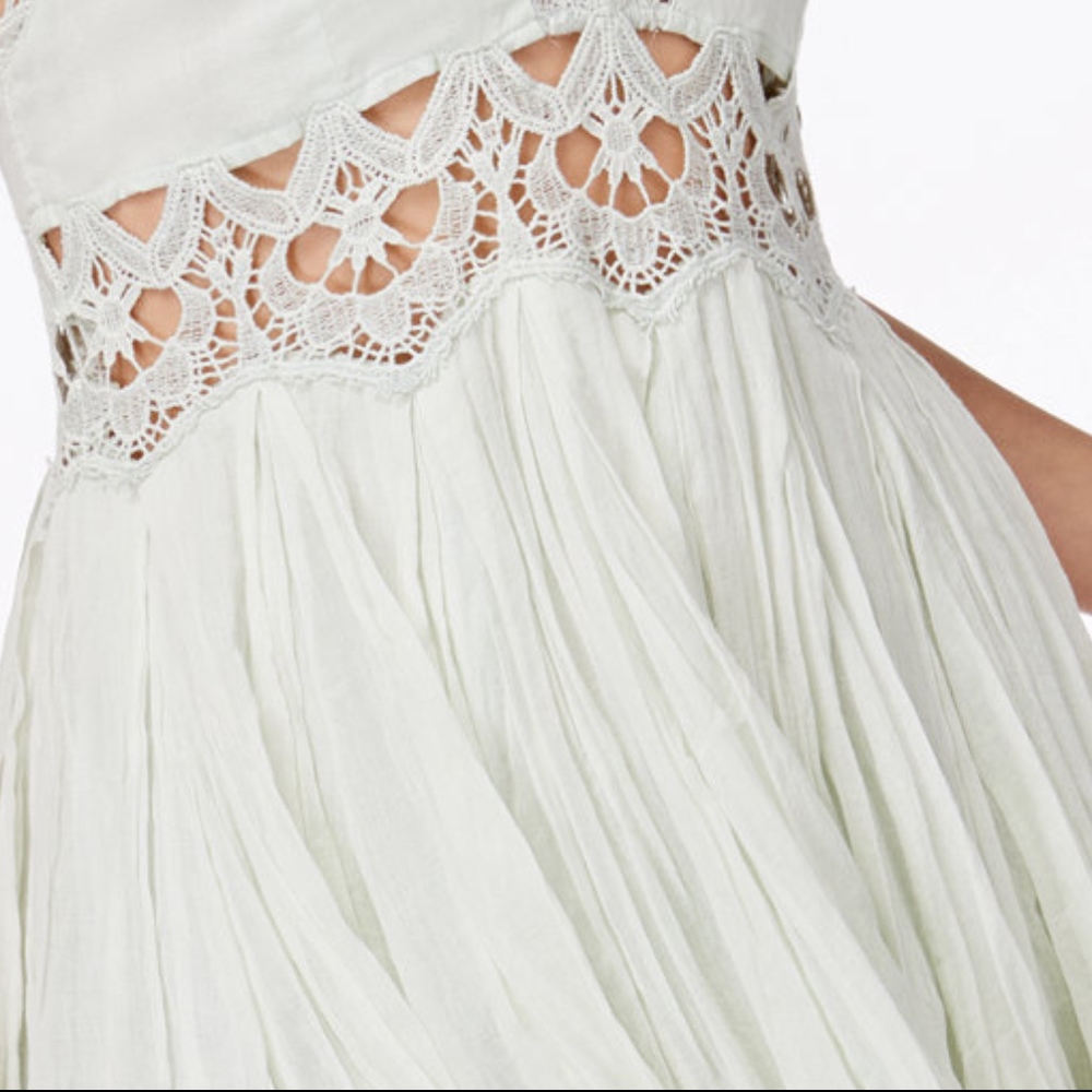 LAST 1! FREE PEOPLE MINT DRESS! - Picture 4 of 6