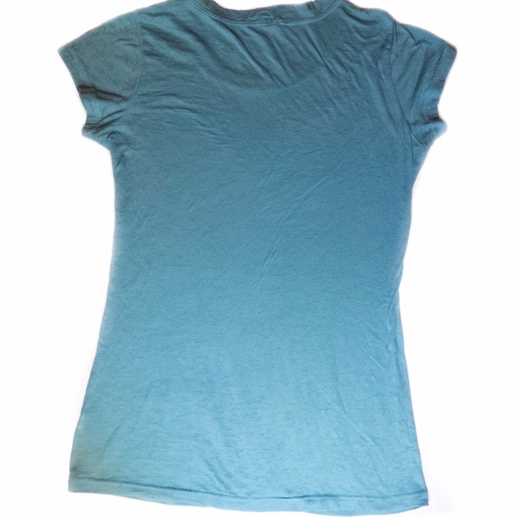 Maurices Blue Top w/ Gray Cute Pattern - Picture 3 of 4