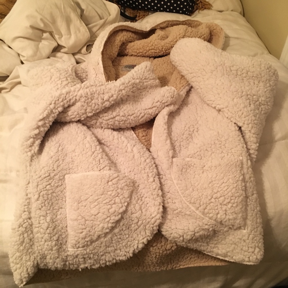 Urban outfitters fuzzy coat!