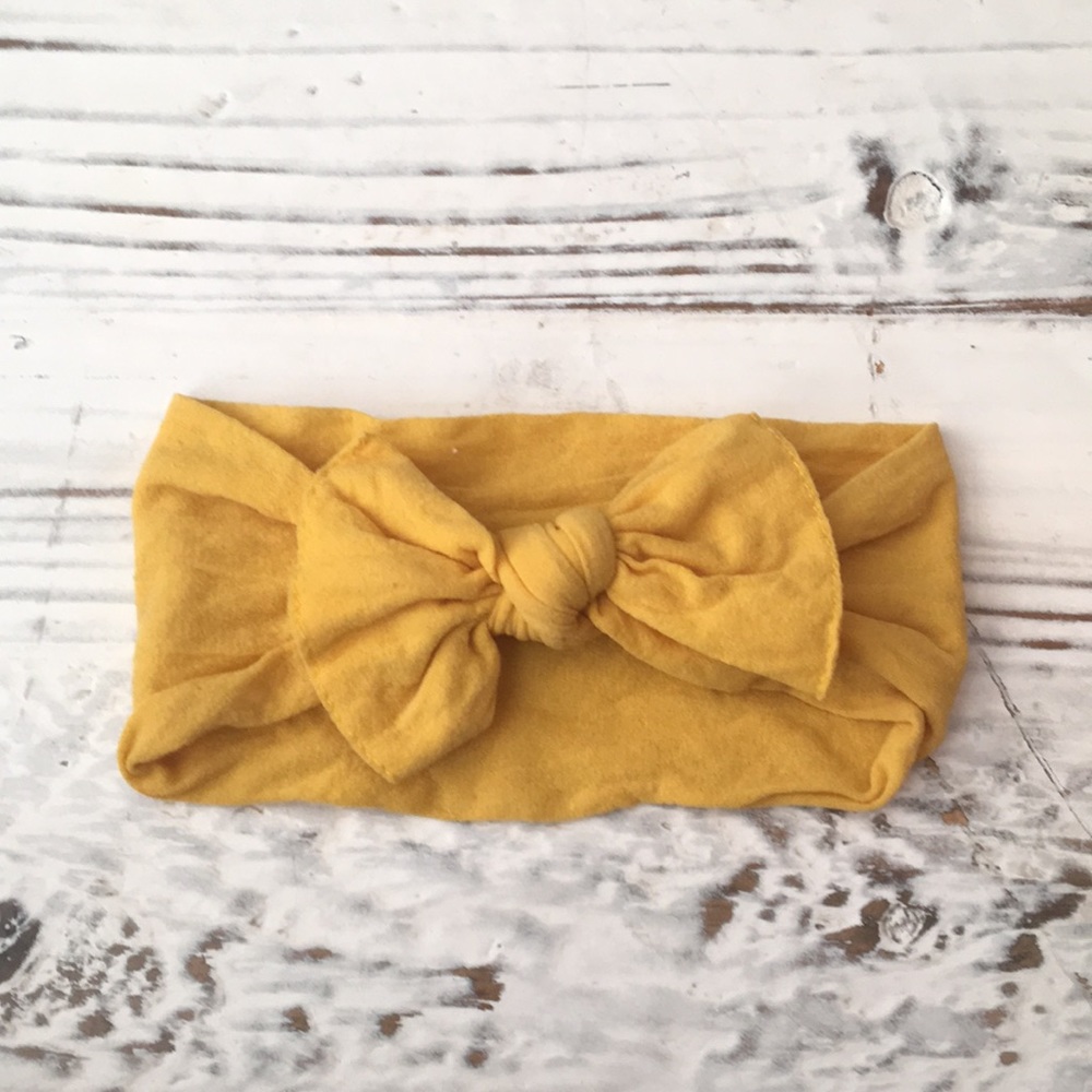 Baby Bling Yellow bow