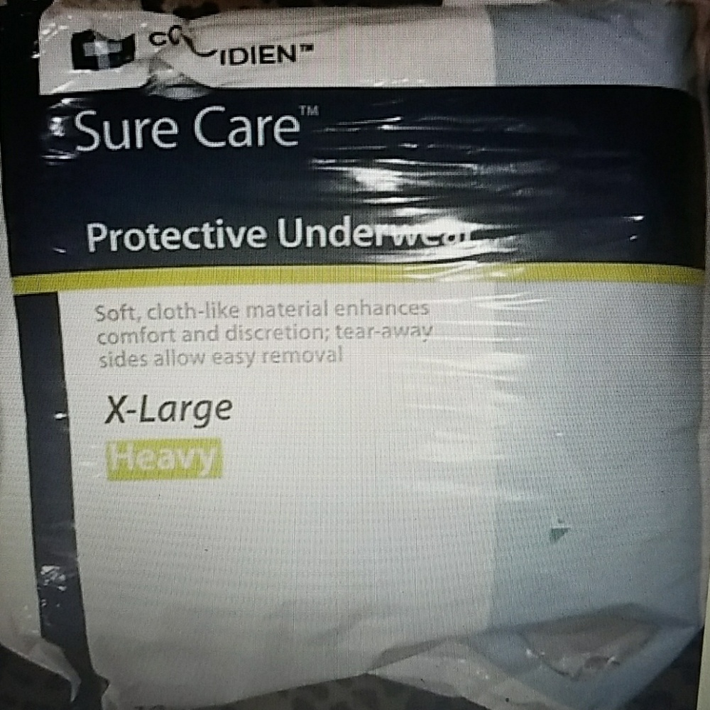 Adult protective underwear (pampers)