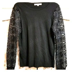 🔴NWOT🔴Loft lace sleeve sweater