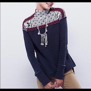 Free people mock neck sweater