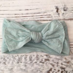 Baby Bling mint bow