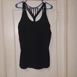 F21+ Sheer racer back shirt