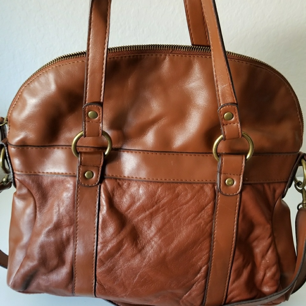 Tan Leather Tote