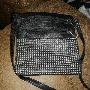 Black crossbody bag