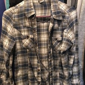 Flannel button up