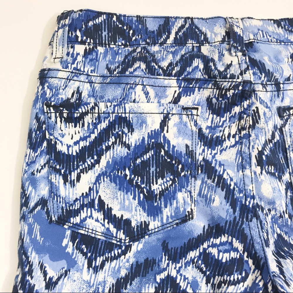 Francesca’s Collections Skinny Watercolor Pant - Picture 4 of 8