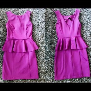 Topshop Peplum Dress