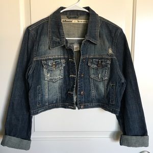 Denim jacket.