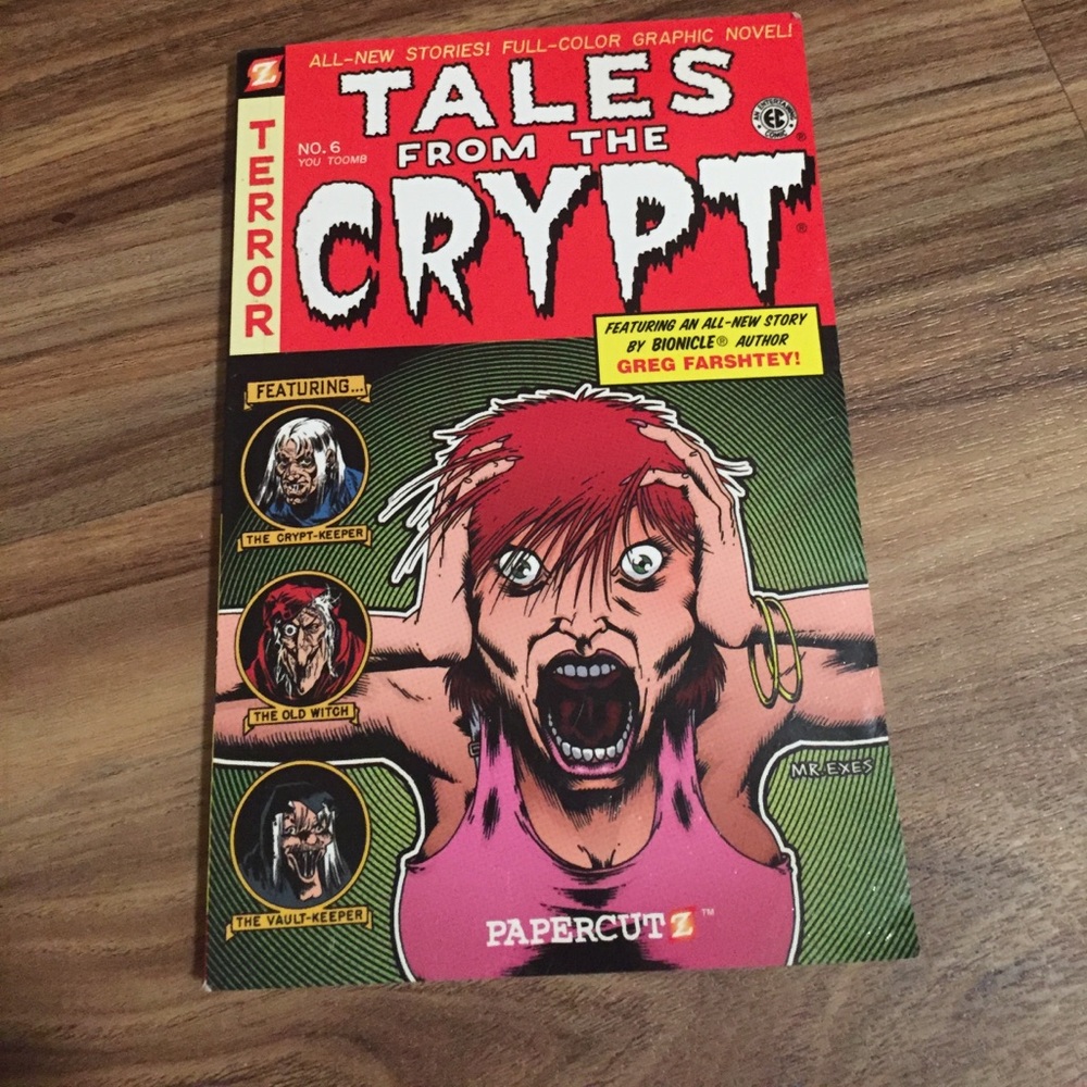 Tales from the crypy a terror book