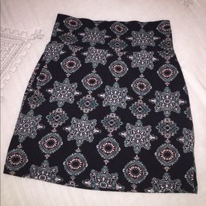 Patterned Skirt