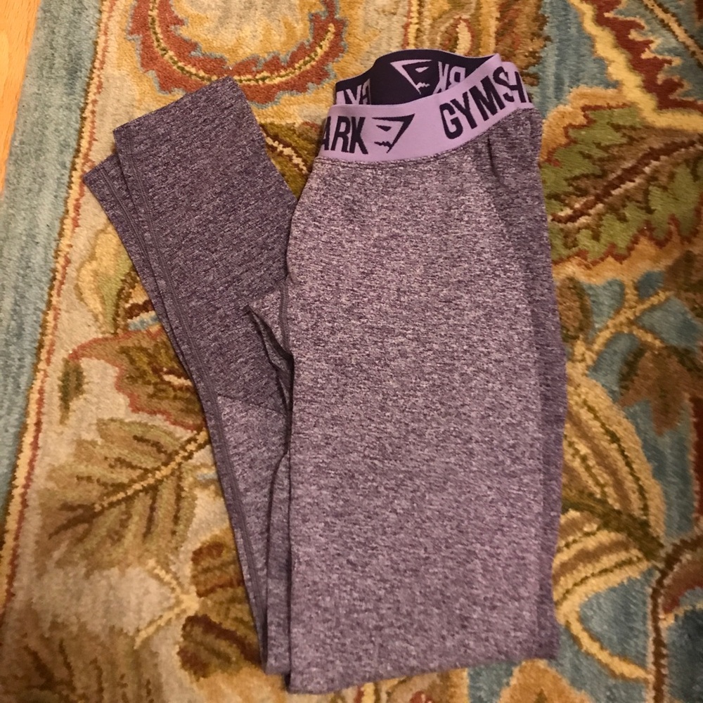 gymshark purple leggings!