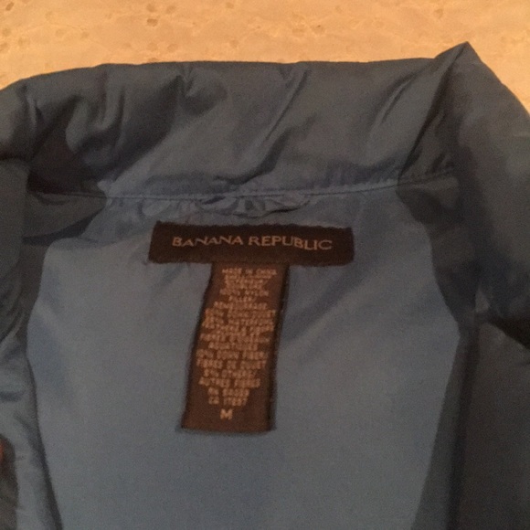 Down blue bubble vest - Picture 2 of 3