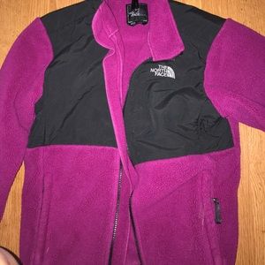 North Face fleece lined jacket