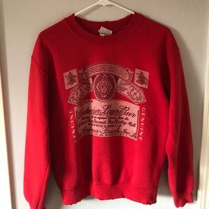 Vintage Budweiser Pullover